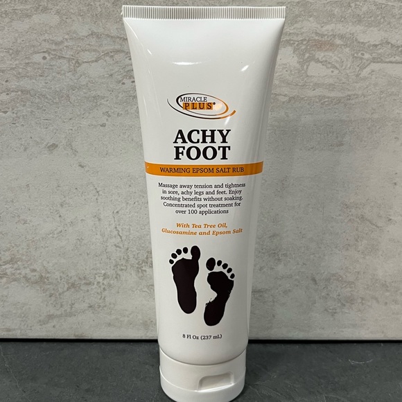 miracle plus Bath & Body Miracle Plus Achy Foot Warming Epsom Salt Rub Poshmark